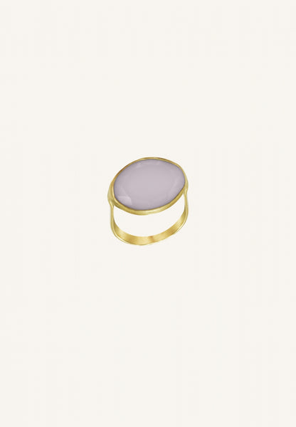 PD OVAL RING | old pink