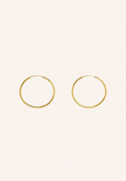 pd round earring M | gold
